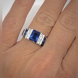Blue Costume Ring